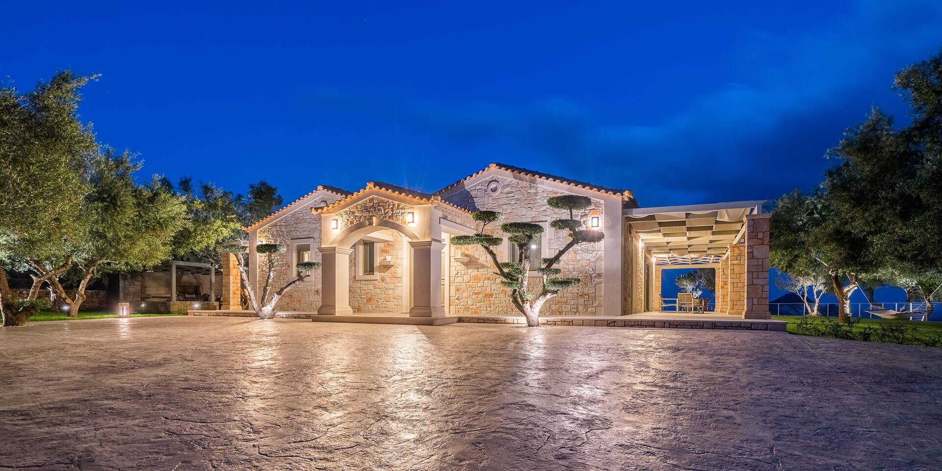 Artina Luxury Villa Zakynthos Link to DATENSCHUTZBESTIMMUNGEN page